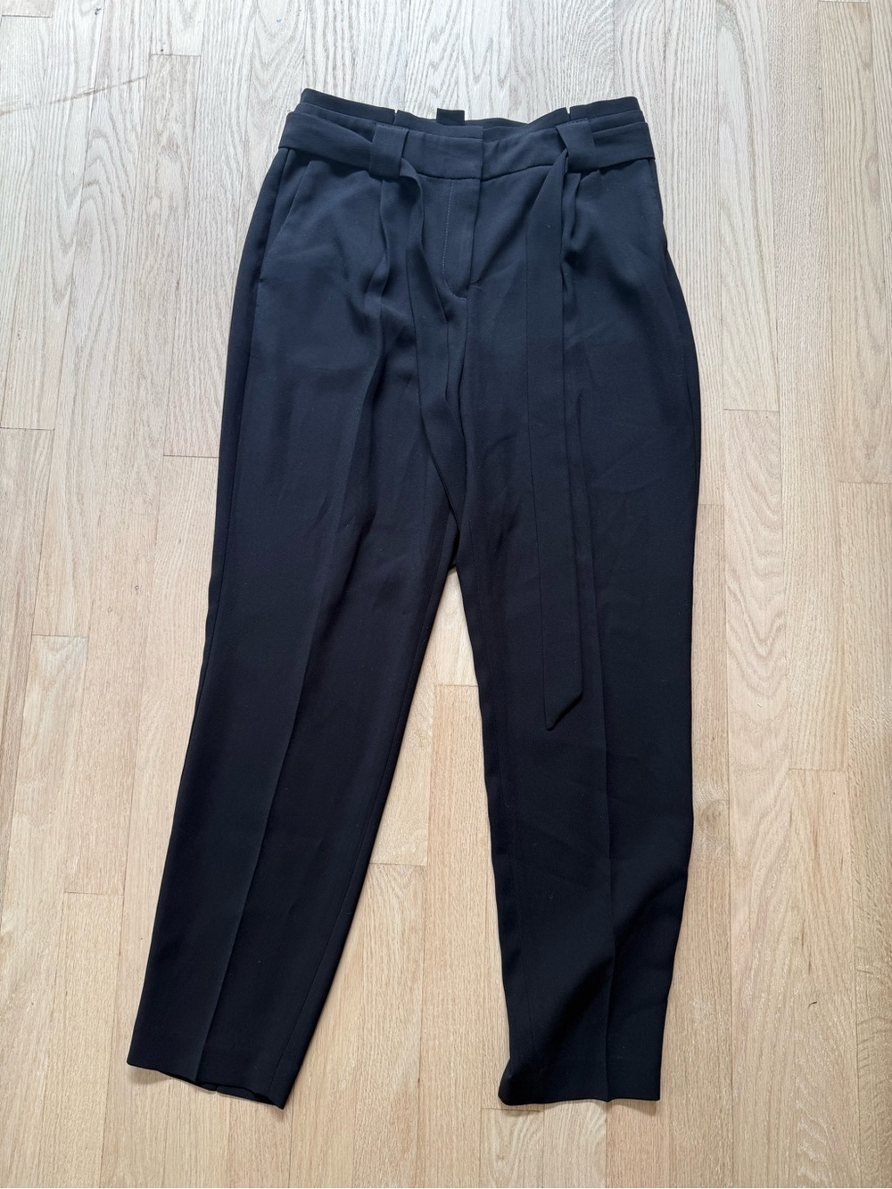 Express size 8 high waist ankle  Tailored Belted Dress Pants